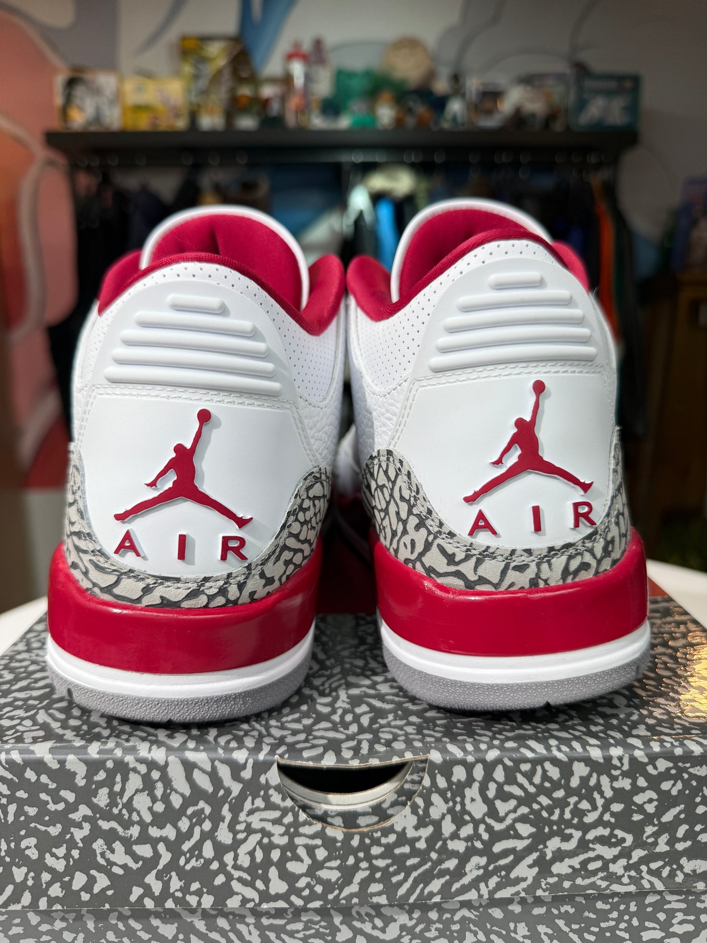 New Cardinal Red Jordan 3