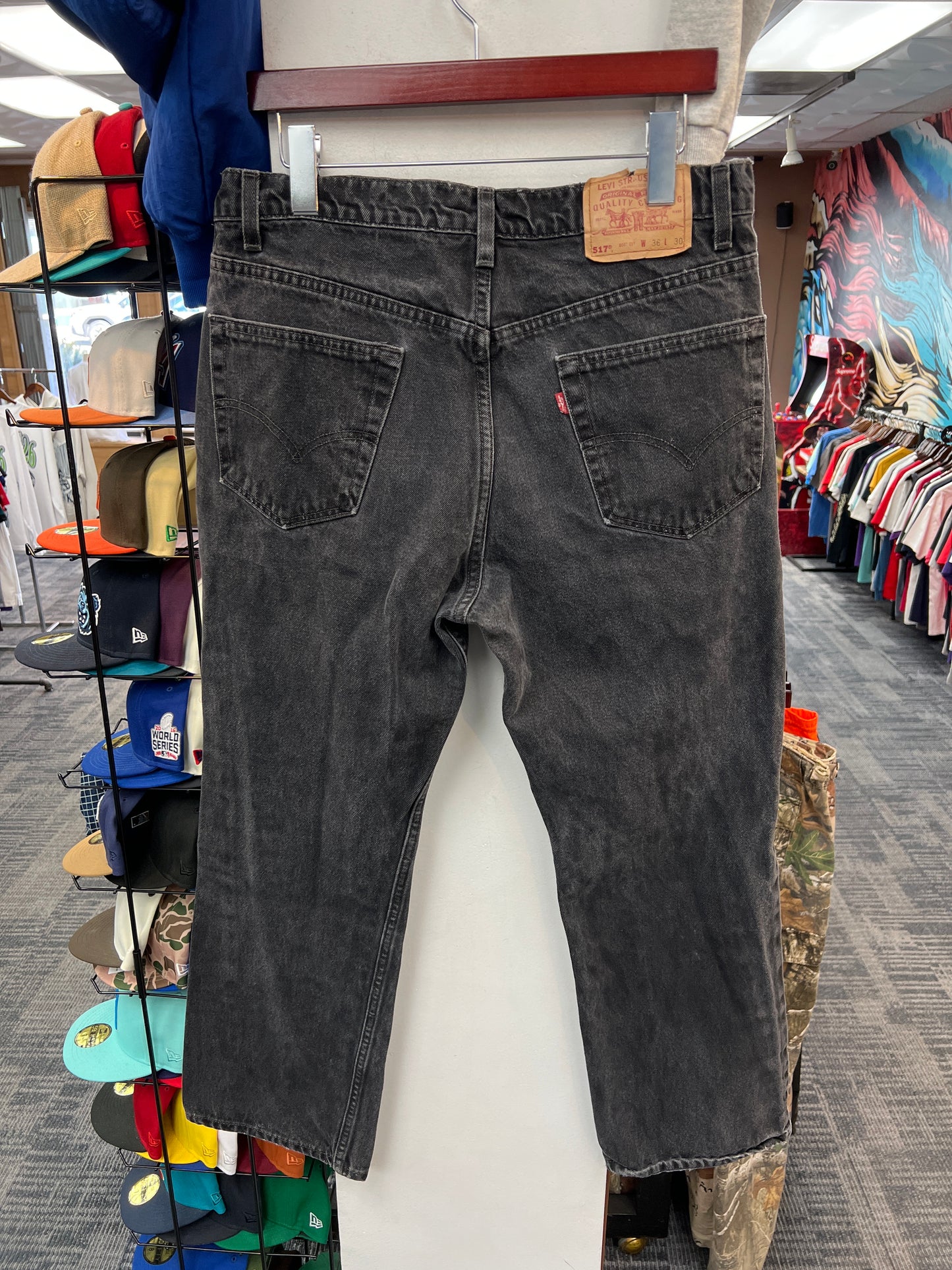 Levi’s 517 Boot Cut Black Denim