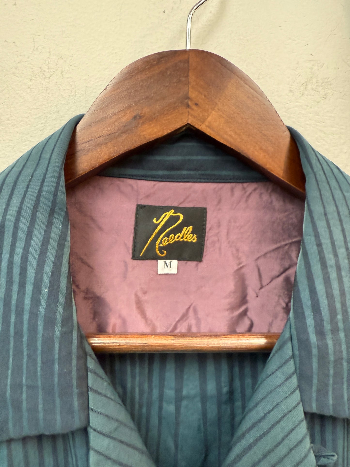 Needles Shadow Stripe Button Up