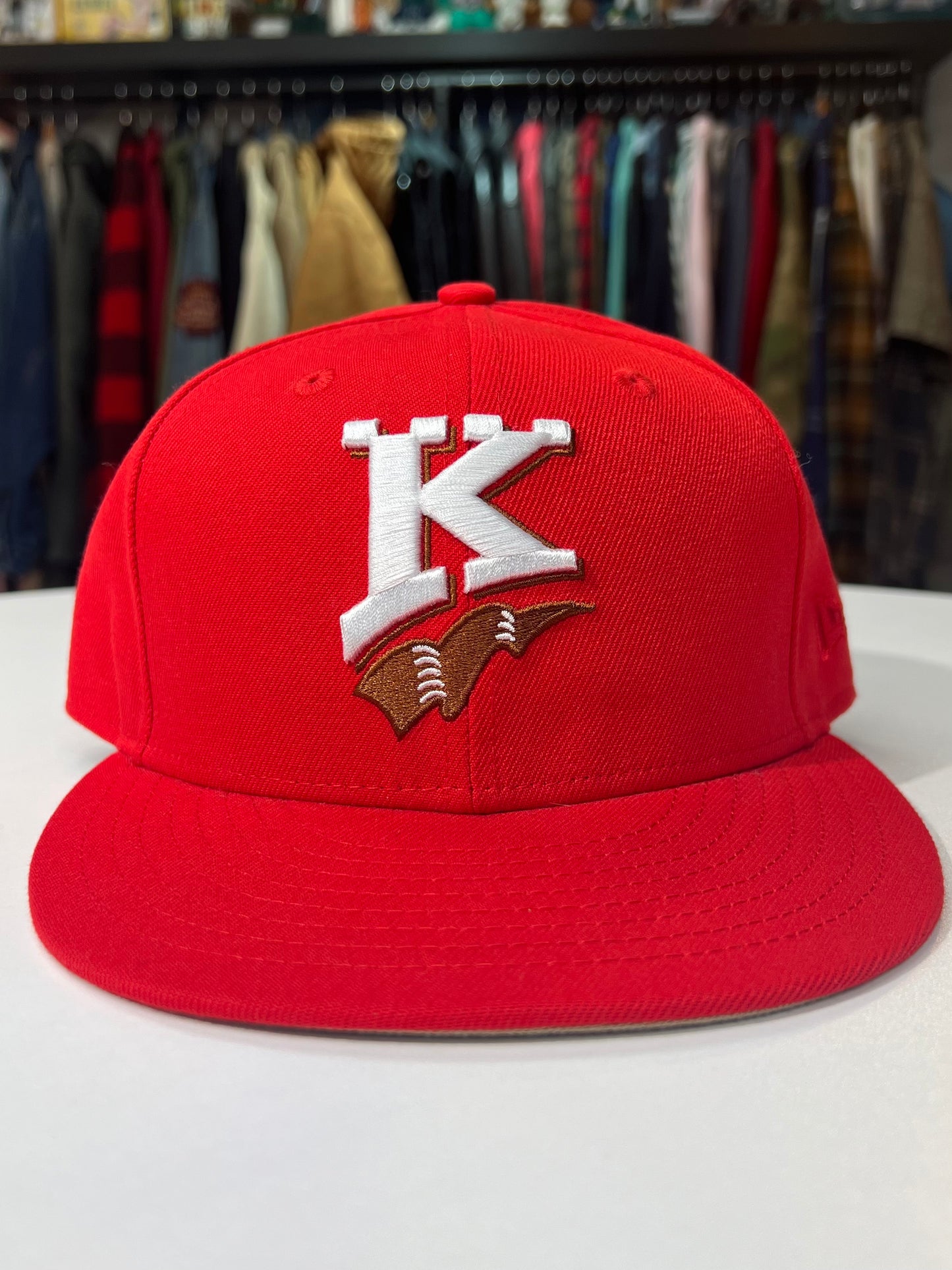 Minor League Baseball Red Fitted Hat