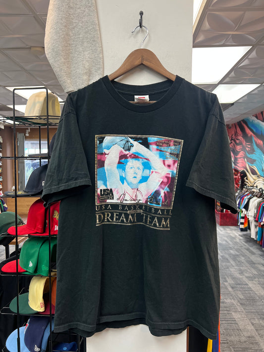 Vintage 90’s Larry Bird USA Basketball Tee
