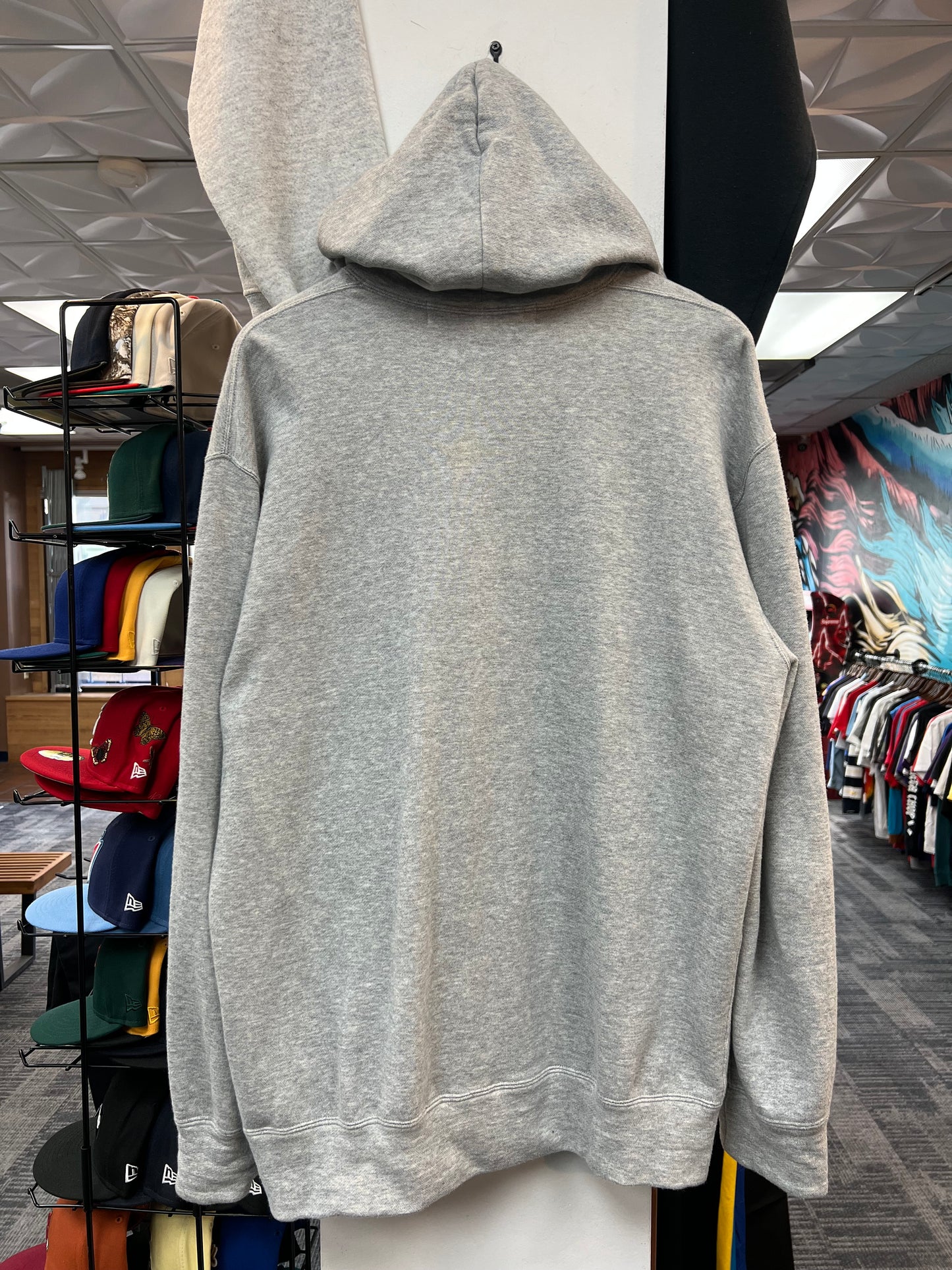 CDG Play Grey Hoodie
