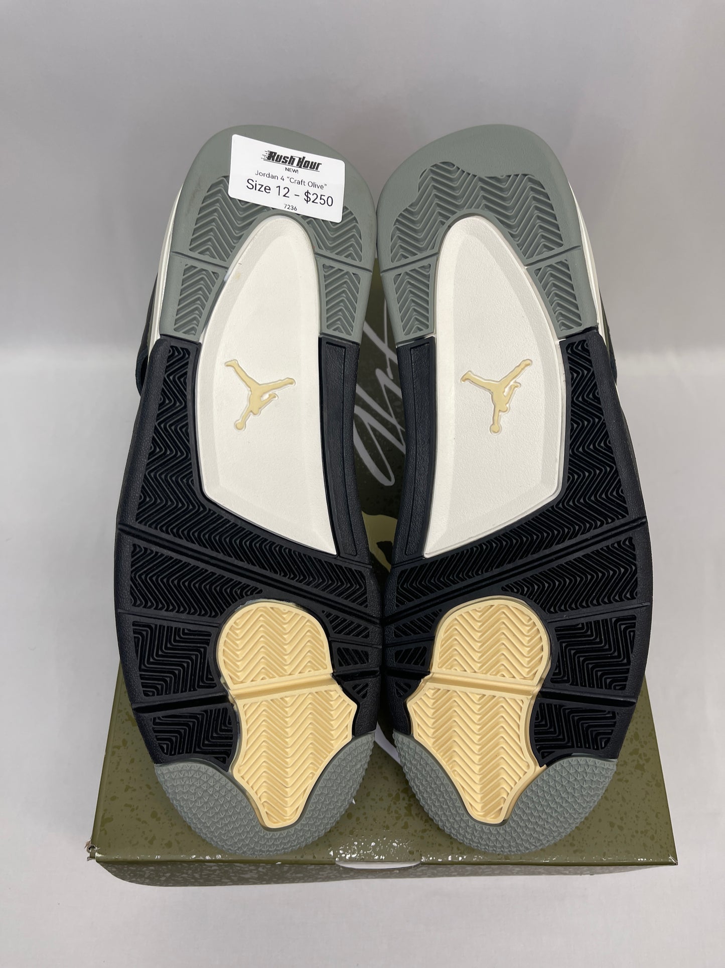 New Jordan 4 Craft Olive