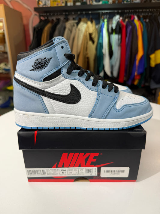 Preowned University Blue Jordan 1