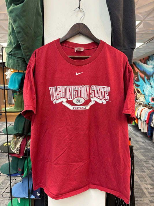 Vintage Nike WAZU State Football Tee