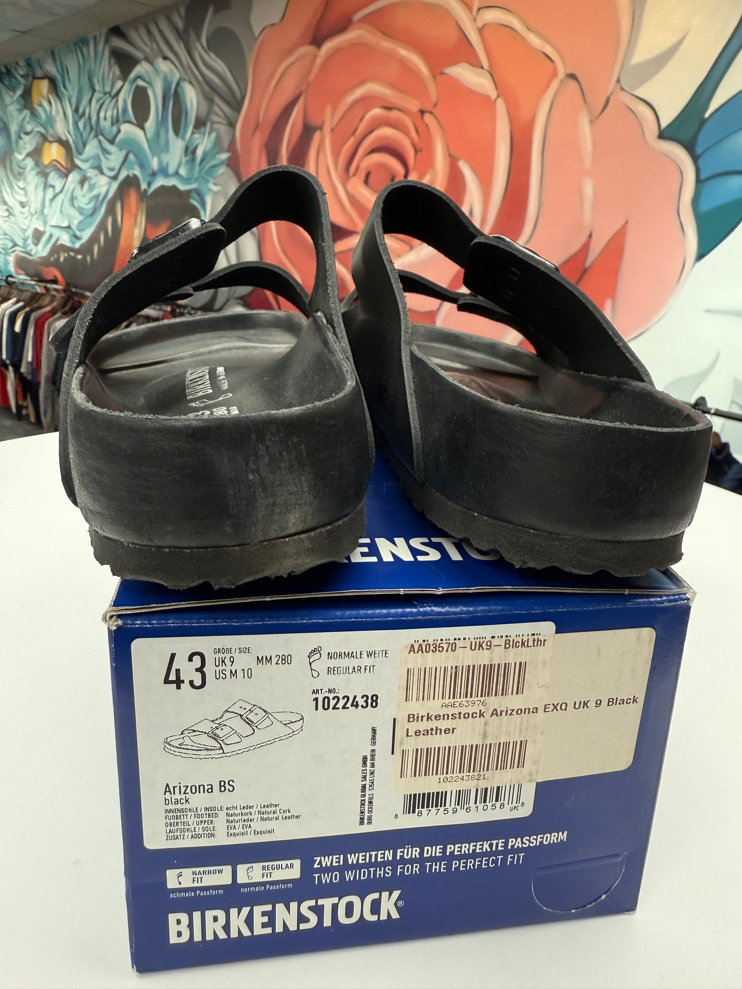 Preowned Birkenstock Arizona Leather