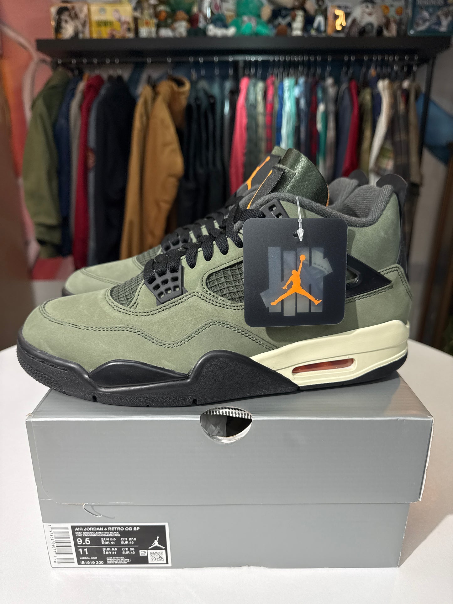 New Jordan 4 Undefeated (2025)