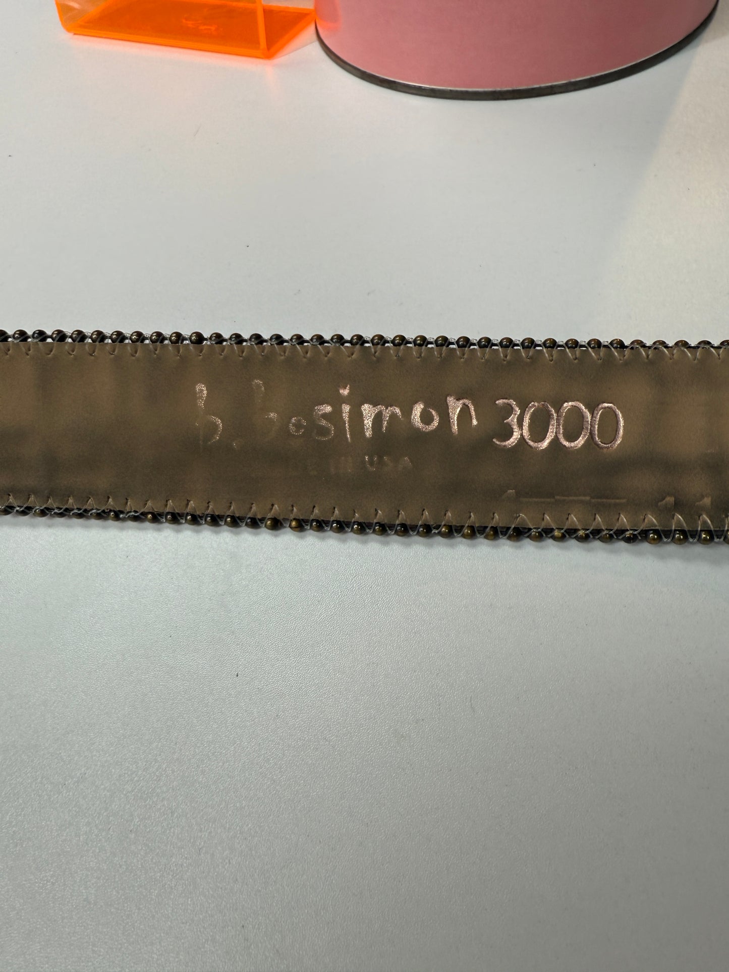 B.B. Simon Croc Belt