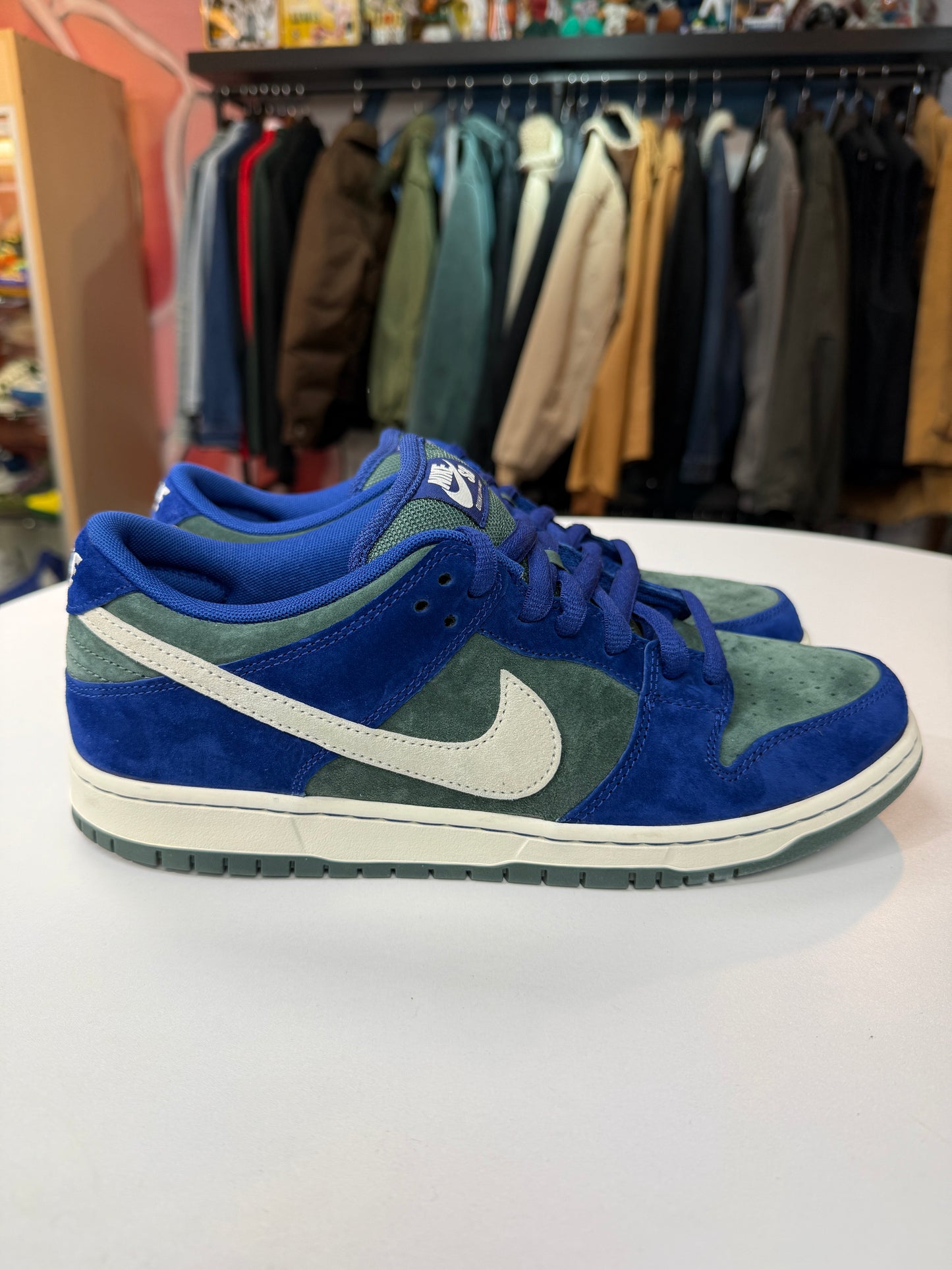 Preowned Deep Royal Blue SB Nine Dunk