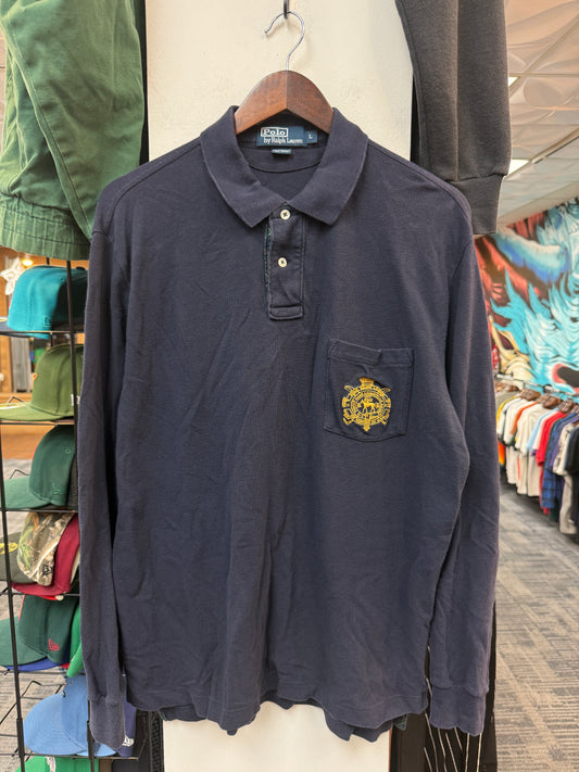 Vintage Polo Crest Equestrian L/S Shirt