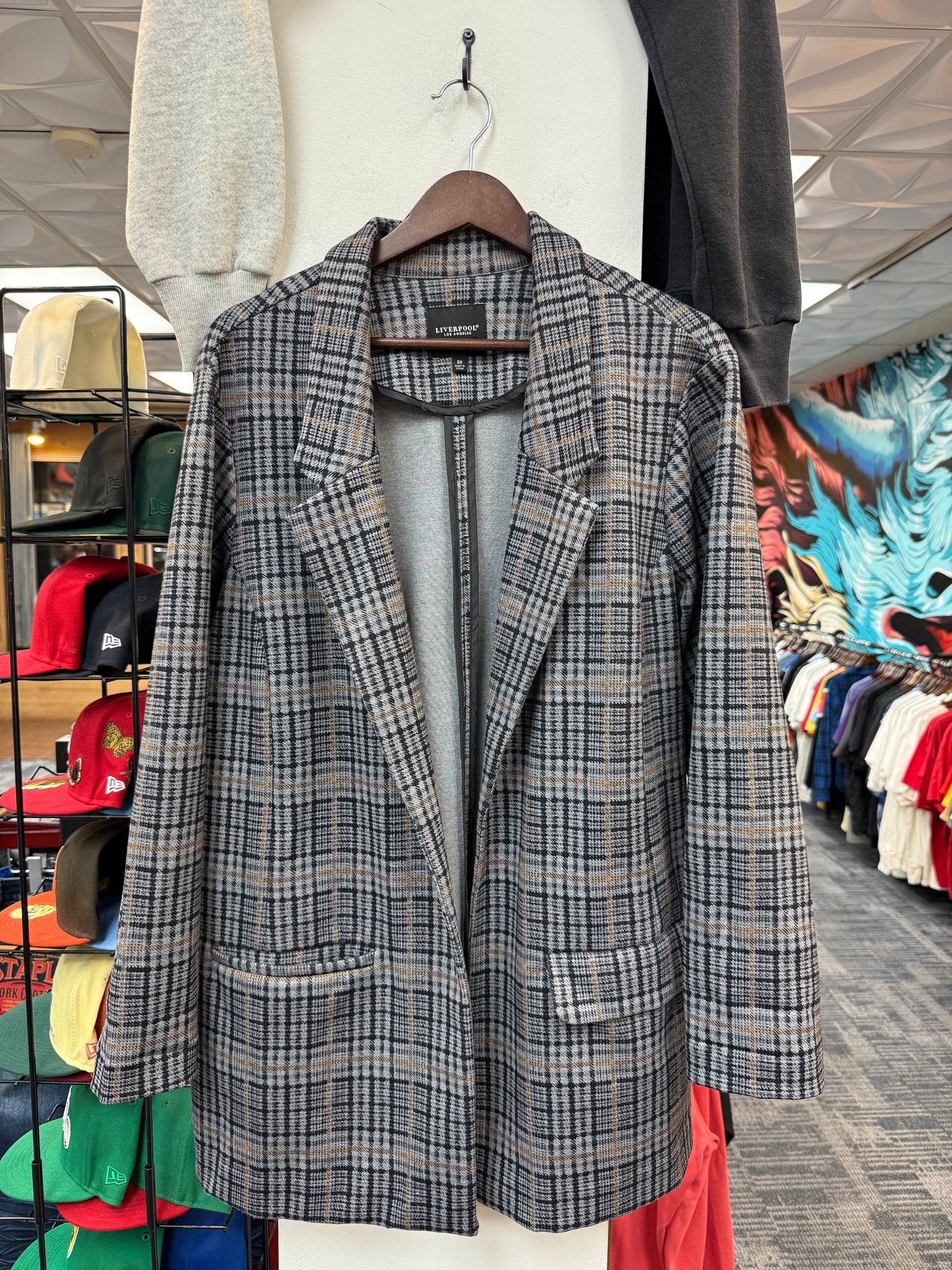 Vintage Liverpool Flanneled Trench