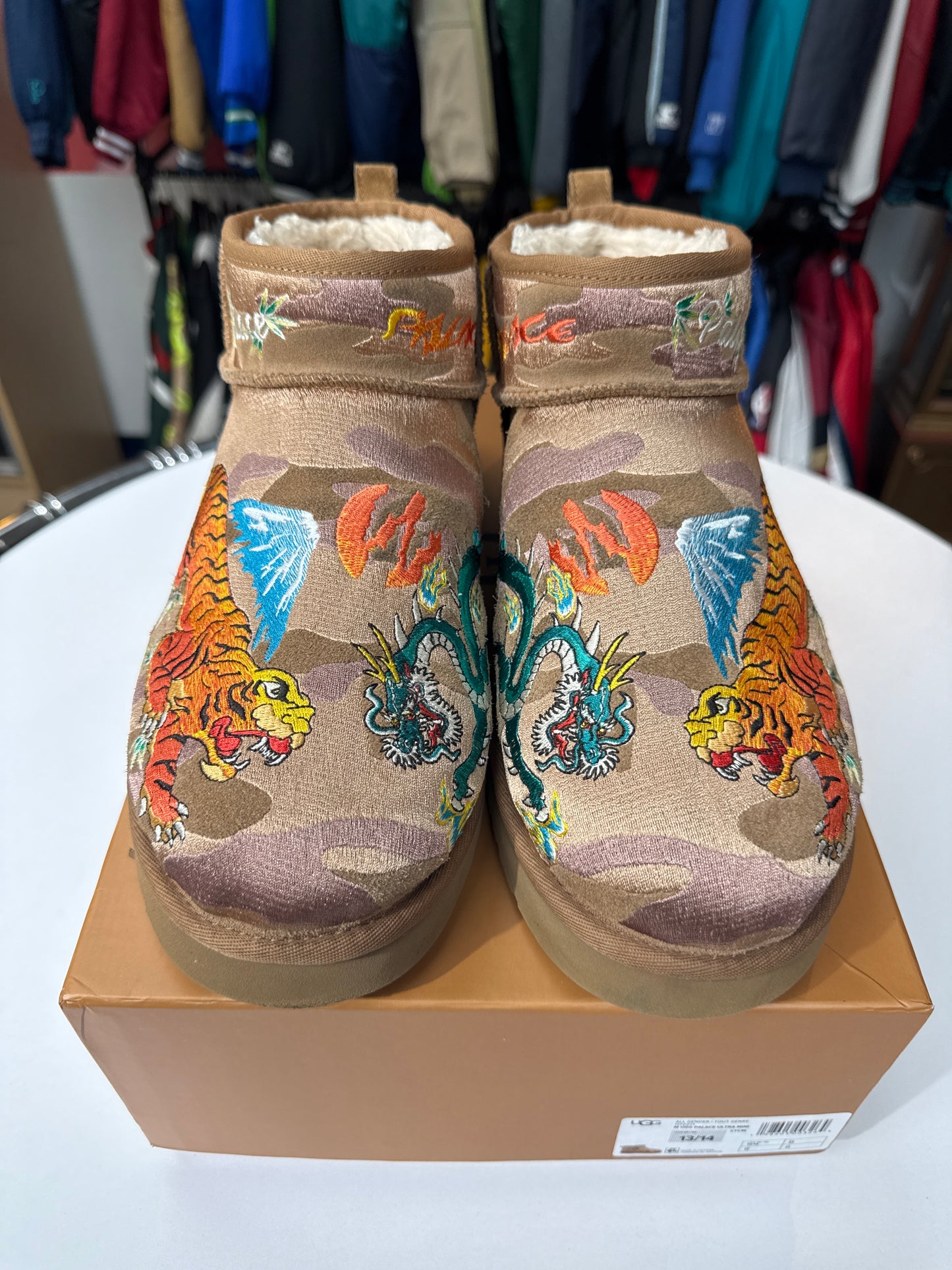 Palace x UGG Ultra Mini Boot Chestnut Camo