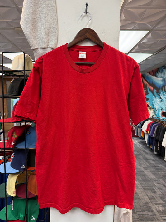 Supreme Red Blank Tee