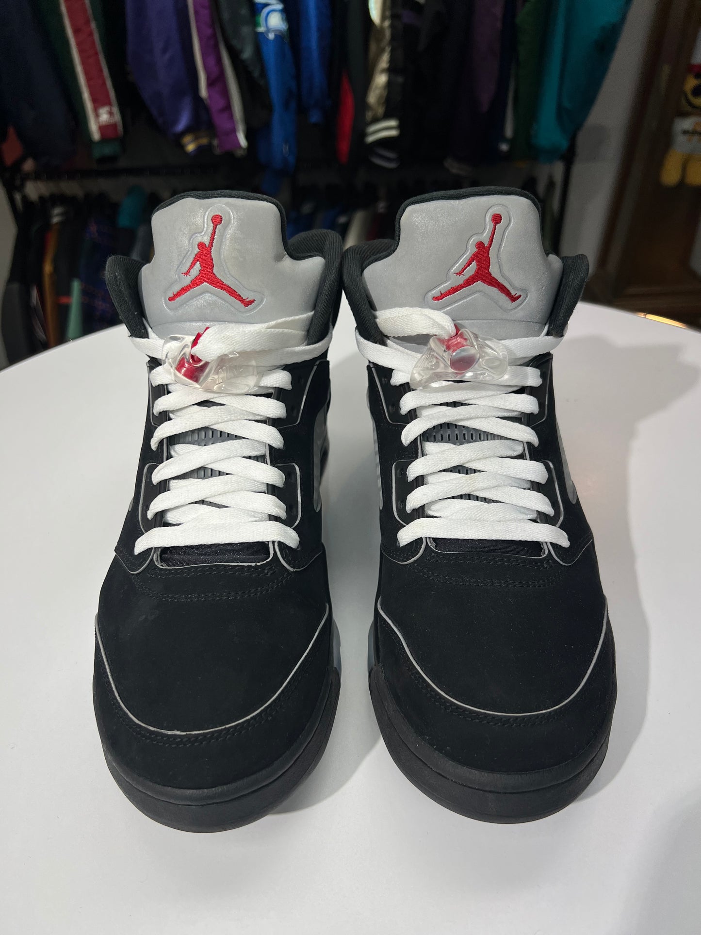 Preowned Jordan 5 Black Metallic