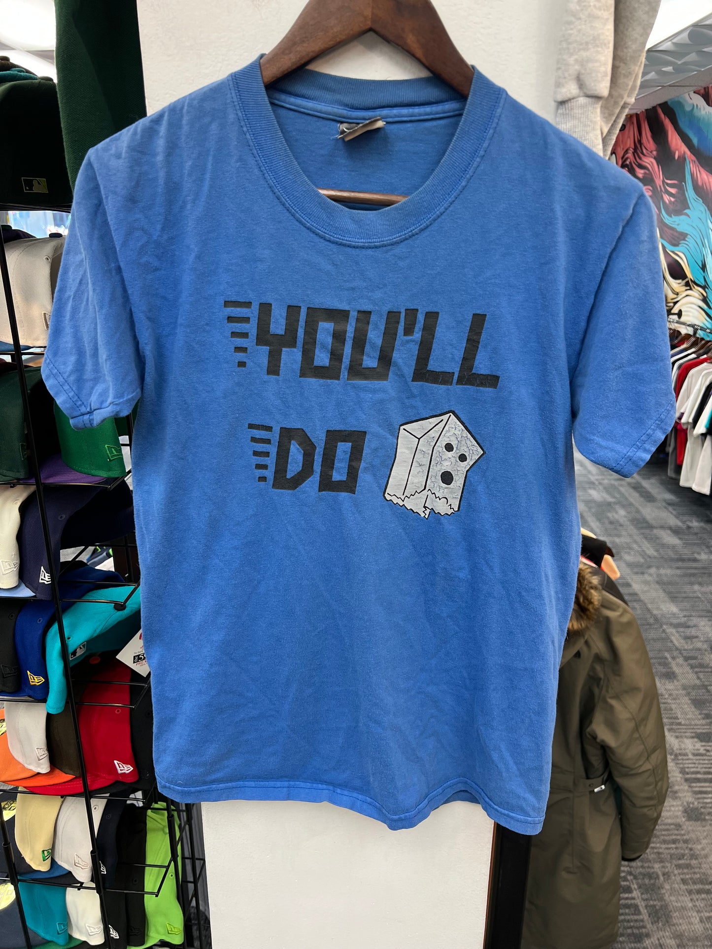 Vintage Hanes “You’ll Do” Blue Tee
