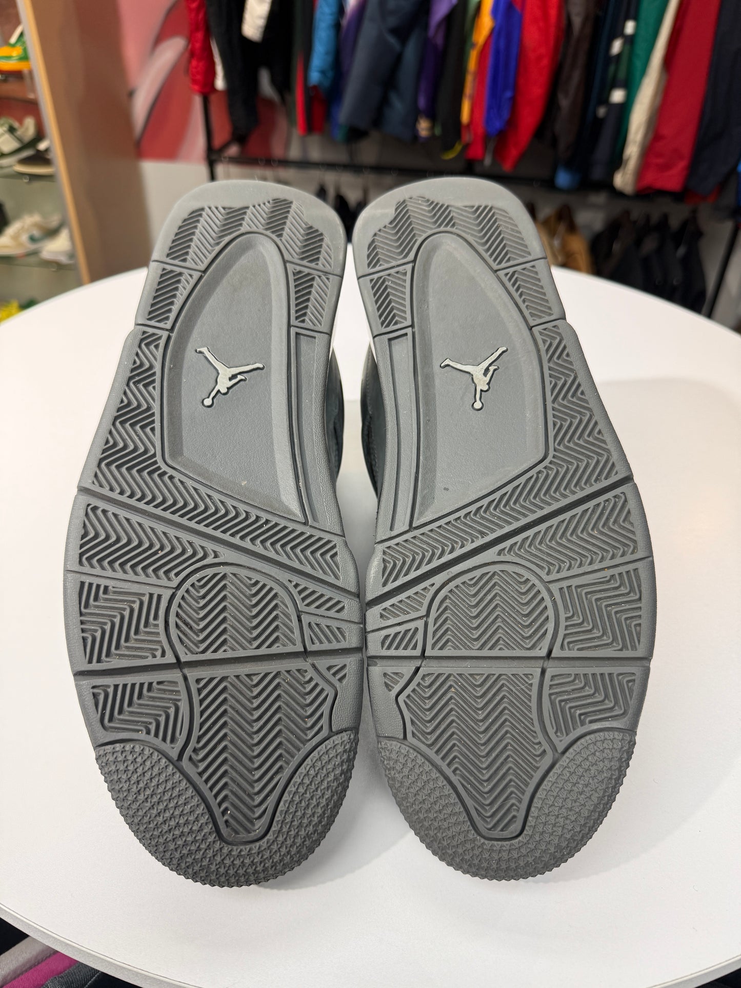 Preowned Jordan 4 Paris Olympics Wet Cement