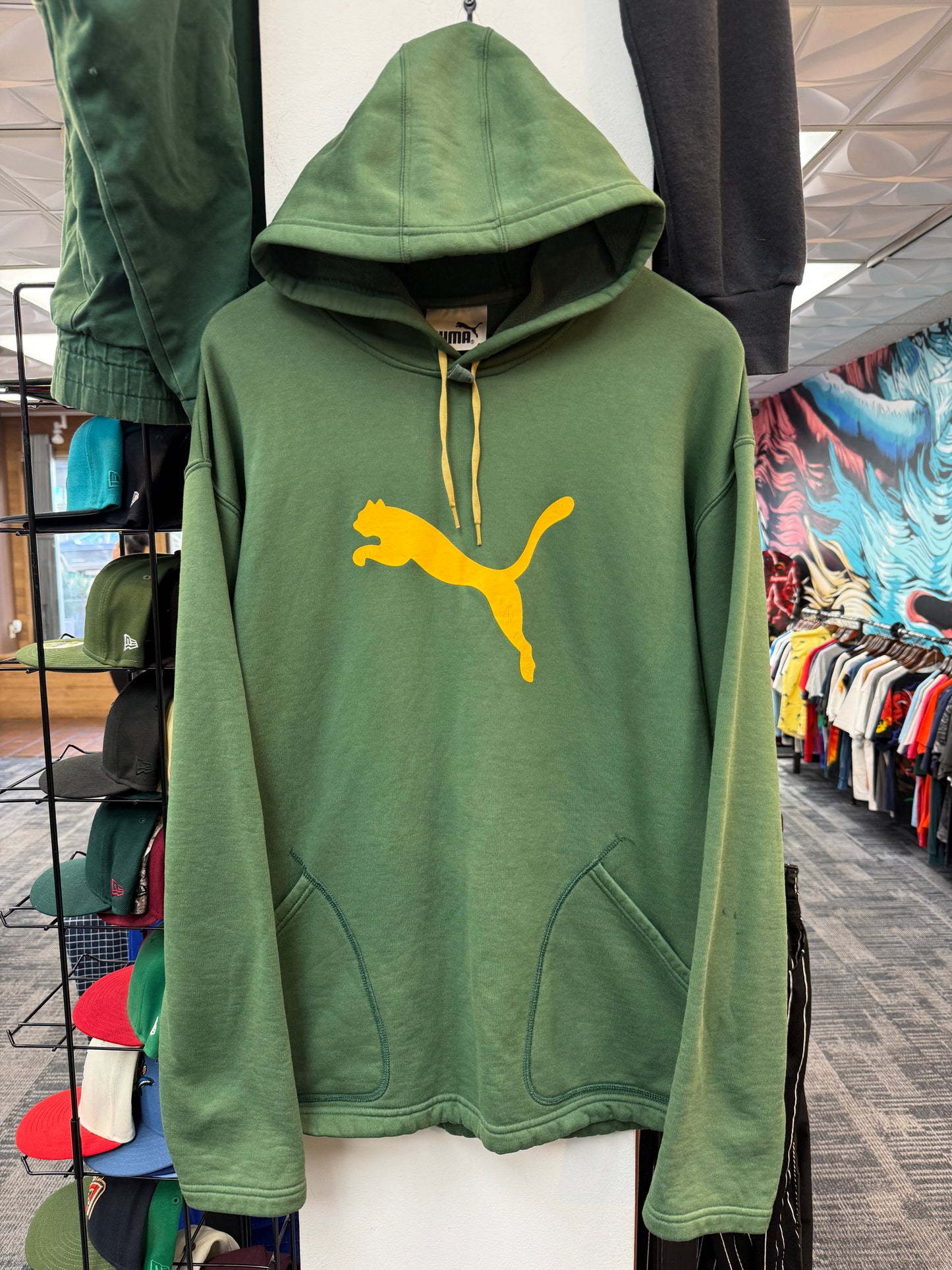 Puma Olive Hoodie