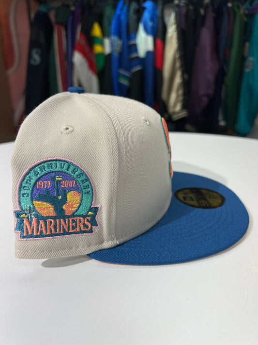 New New Era Seattle Mariners 30th Anniversary Hat Club Exclusive “Ocean Drive” Fitted Hat