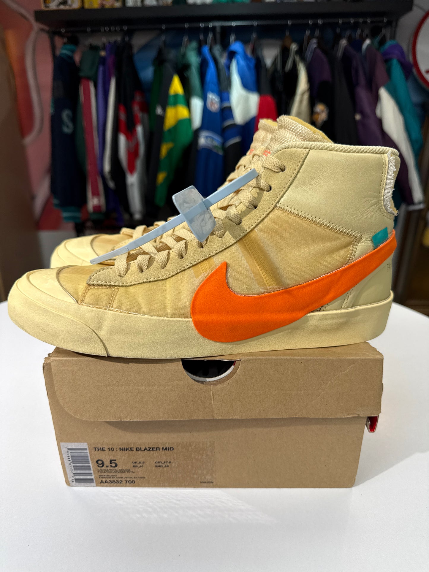 Preowned Off-White Nike Blazer Mid All Hallow’s Eve