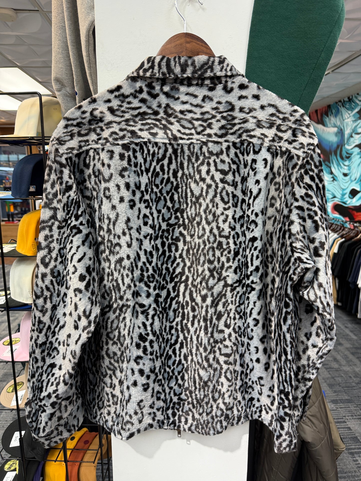 CPFM Leopard Zip Up Jacket