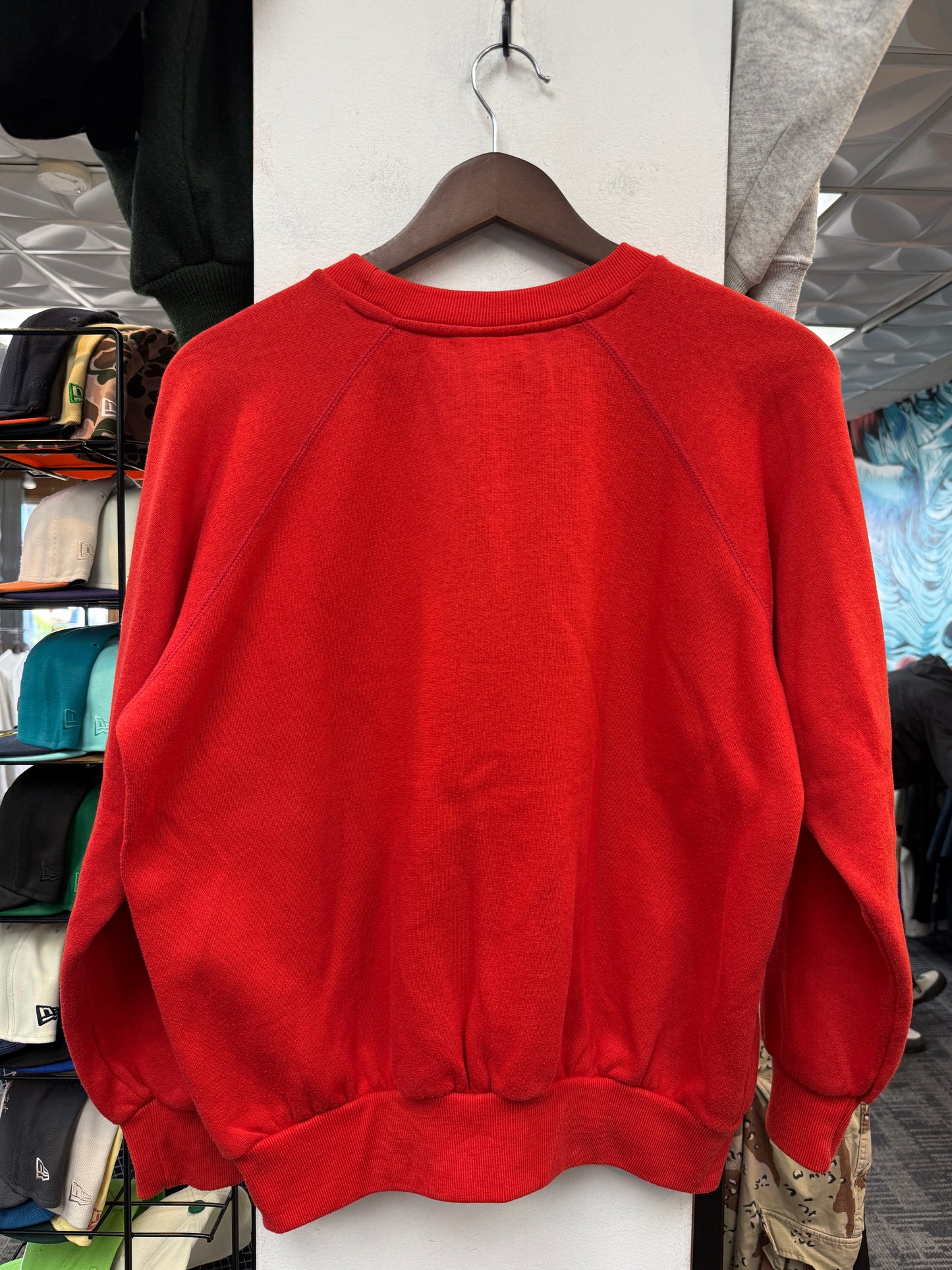 Vintage Adidas Red Crewneck