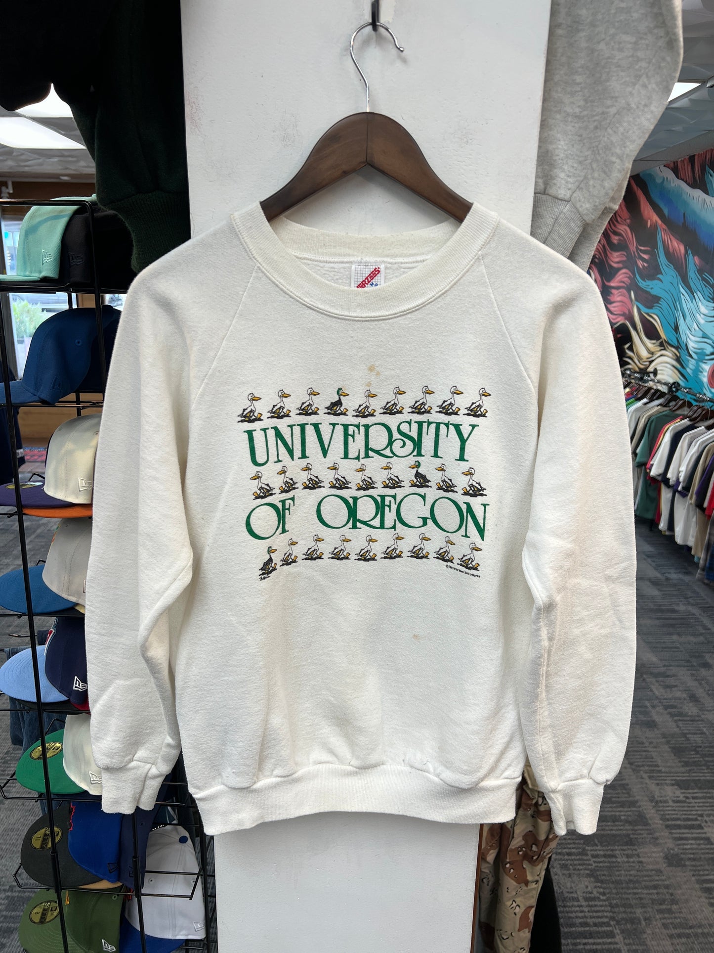 Vintage University Of Oregon Crewneck