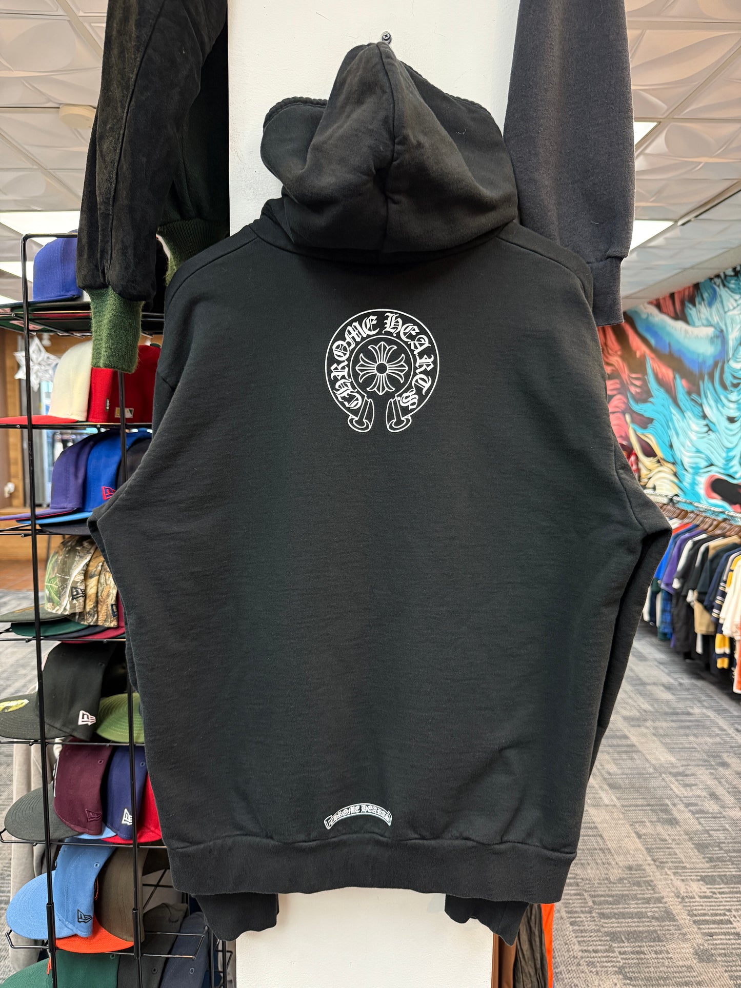 Chrome Hearts T Bar Zip Up Hoodie