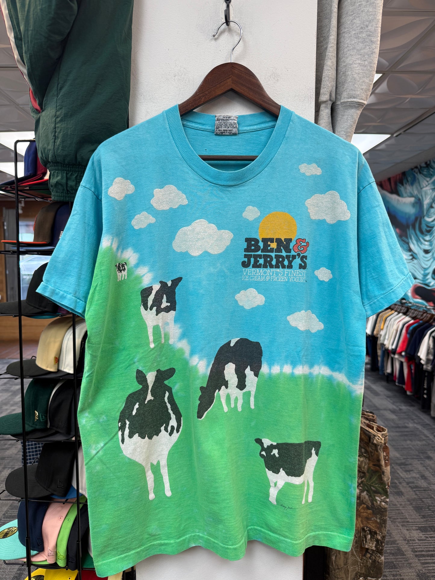 Vintage Ben&Jerrys AOP Tee