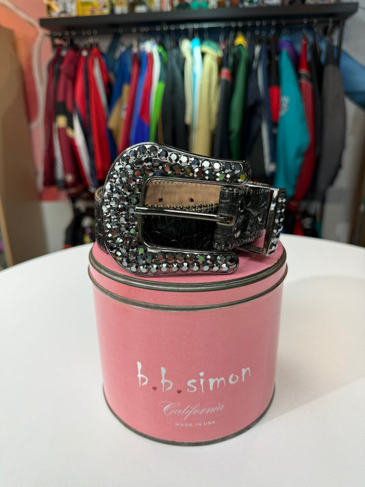 B.B. Simon Croc Belt