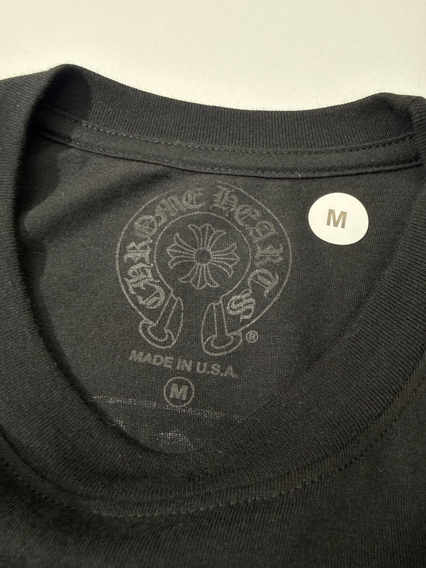 New Chrome Hearts Scroll Pocket Tee