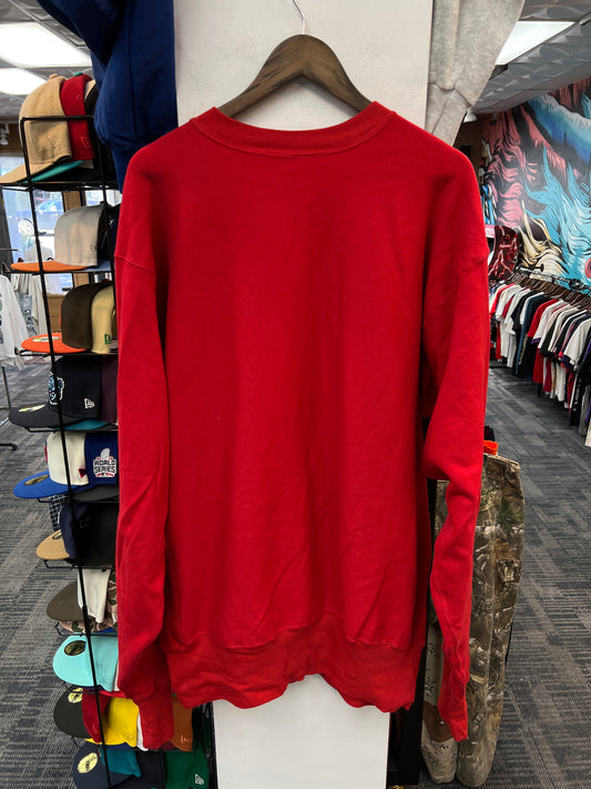 Champion NBA Sixers Red Crewneck