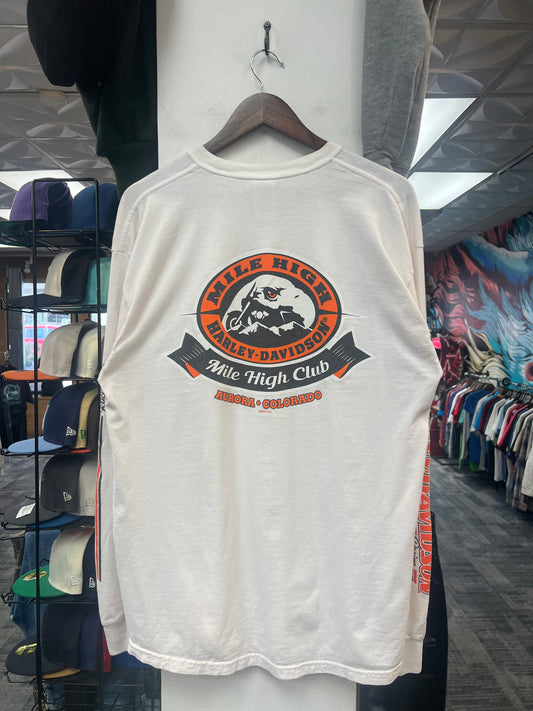 Harley Davidson Colorado Mile High Club L/S Tee