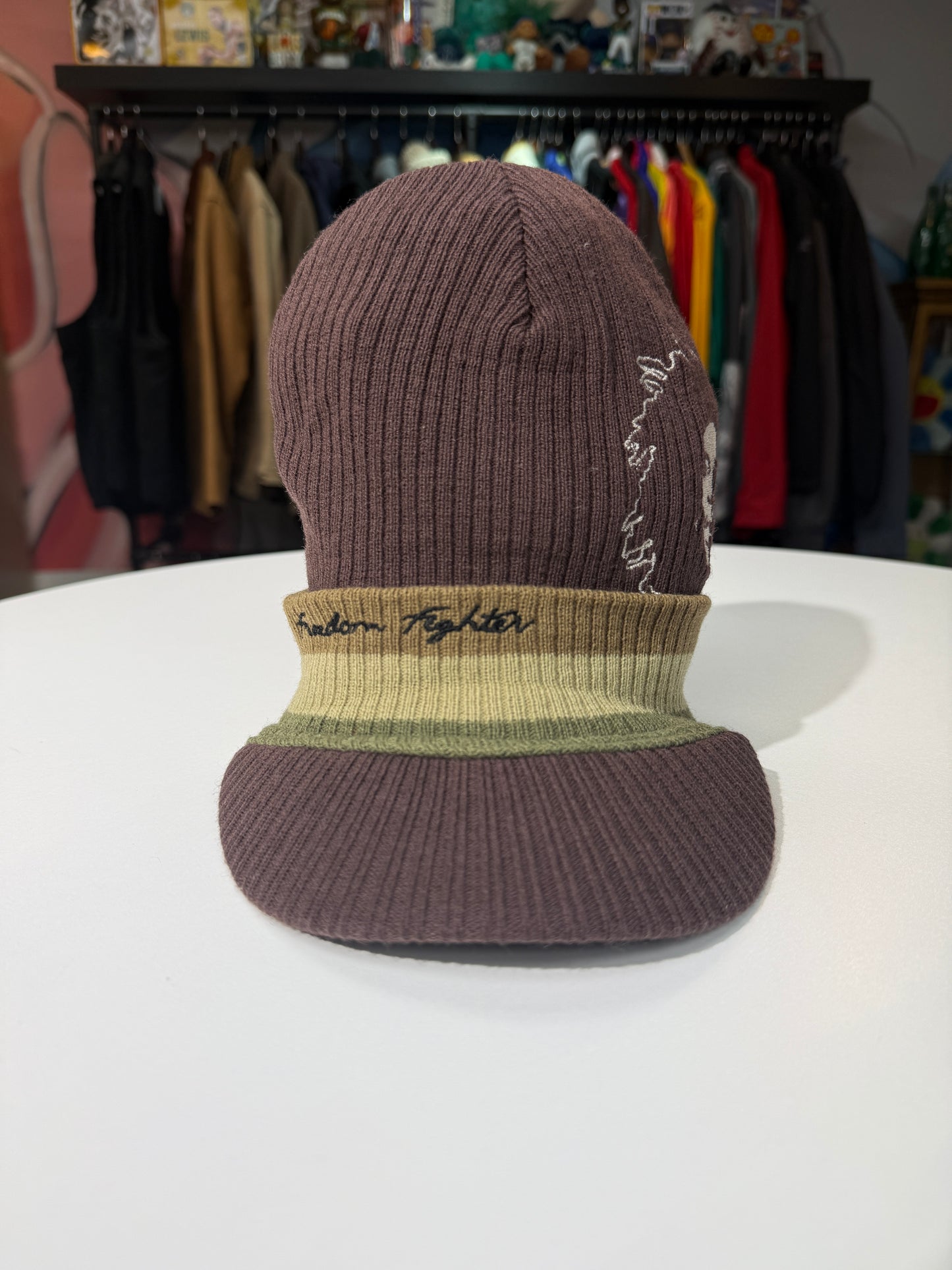 Freedom Fighter Bob Marley Knit Beanie