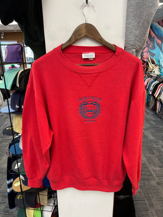 Rush Crest Red/Blue Crewneck