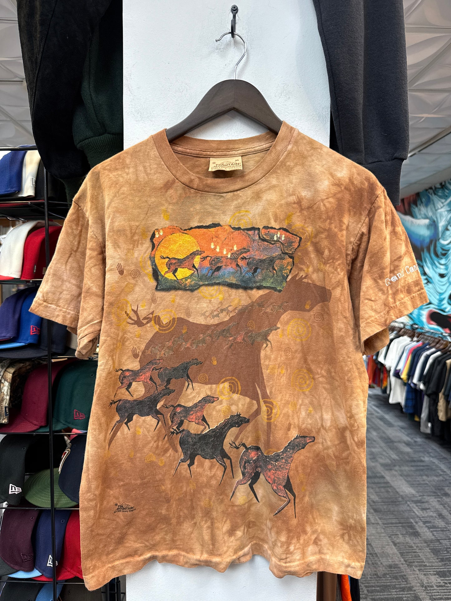 Vintage Mountain Ginny Hogan Horse Sun Dyed Tee