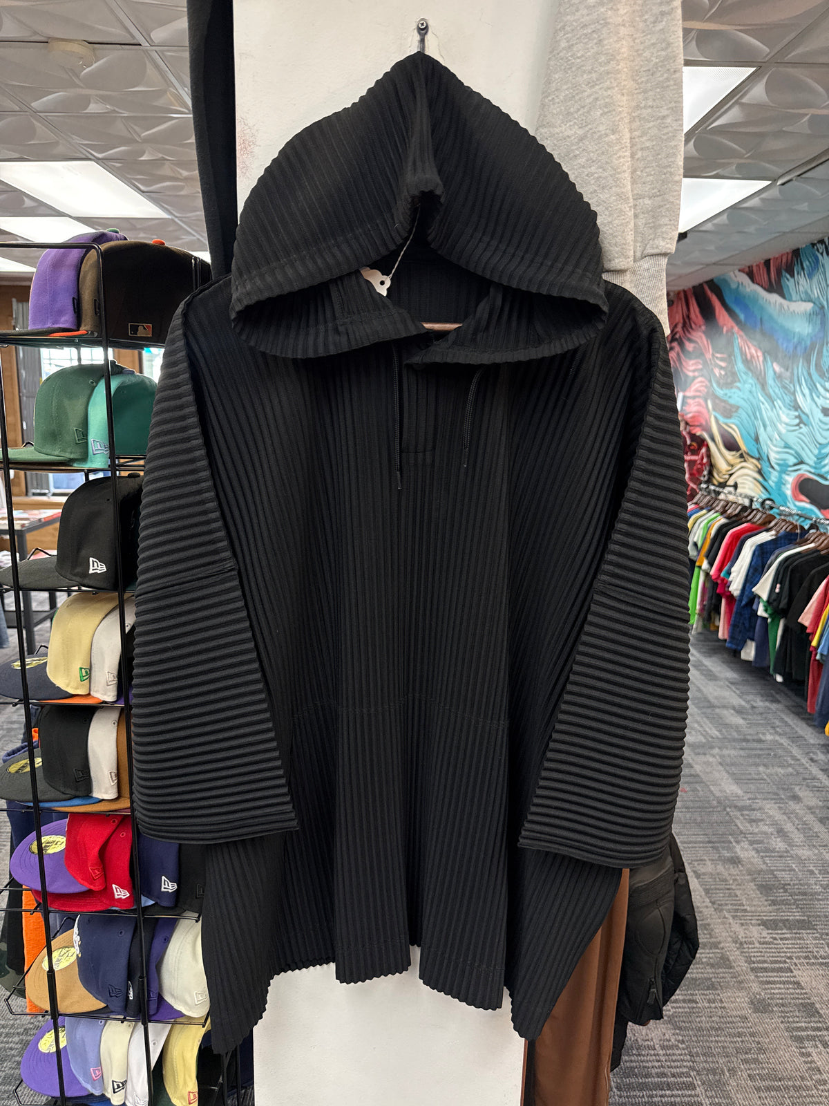 Homme Plissé Issey Miyake Pleated Hoodie