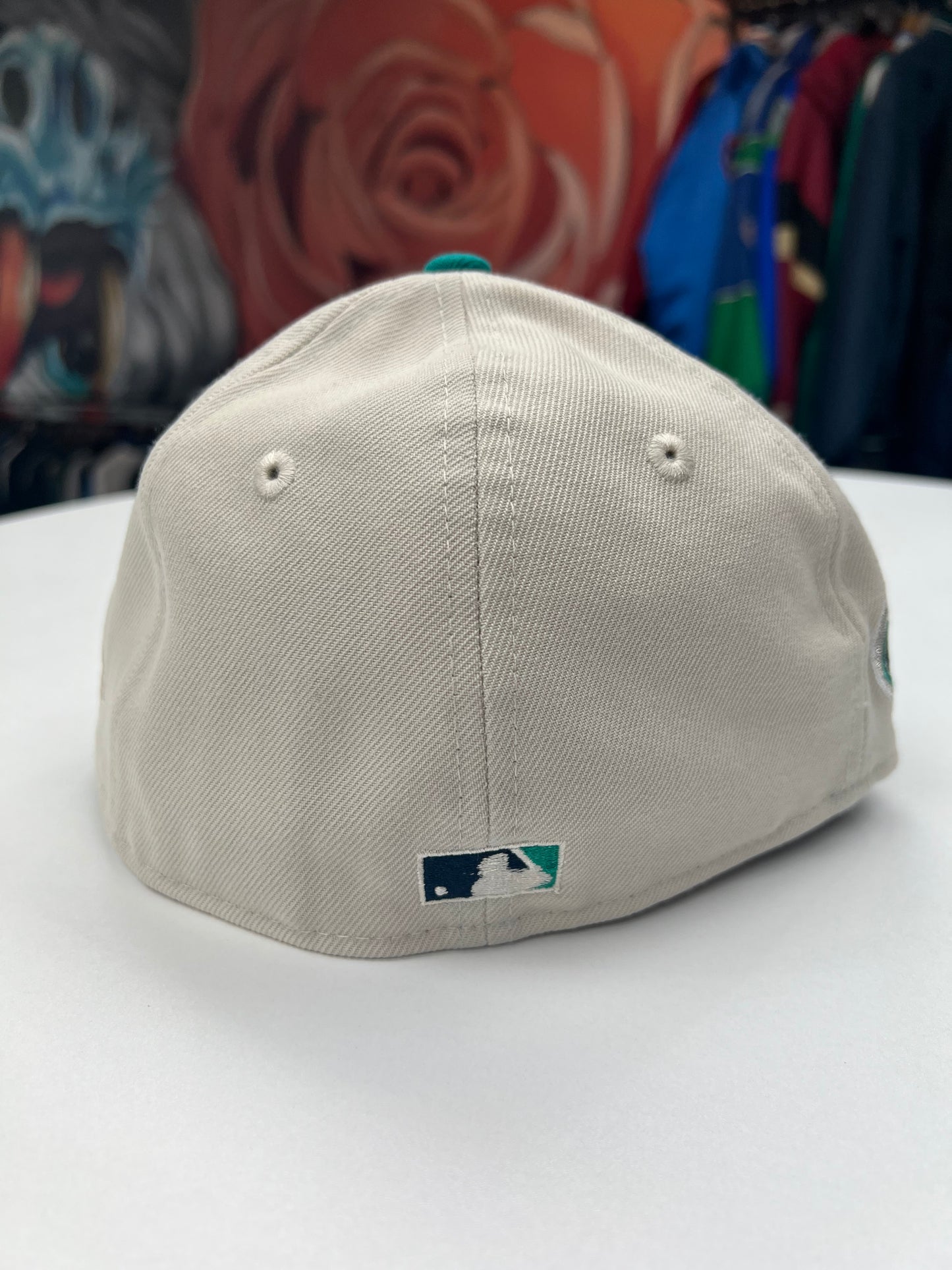 Mariners Grey and Aqua 25th Anniversary Fitted