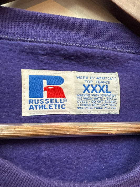 Vintage Utah Jazz #54 Game Issued Warm Up Crewneck