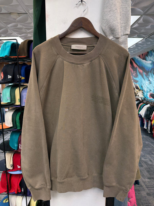 Essentials Brown Crewneck