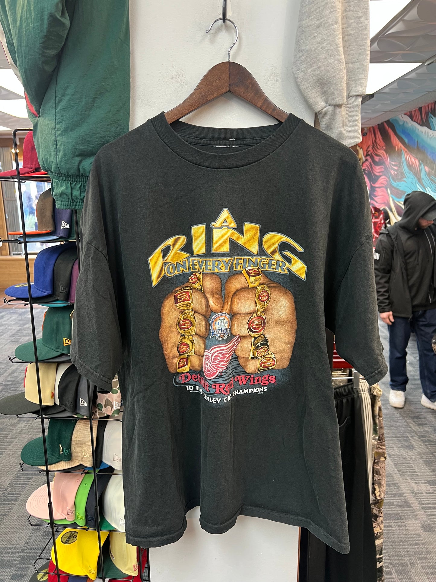 Vintage Red Wings Championship Tee