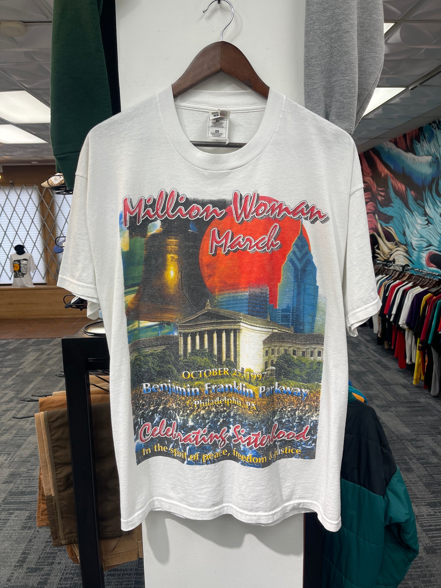 Vintage 1997 Million Woman March Tee