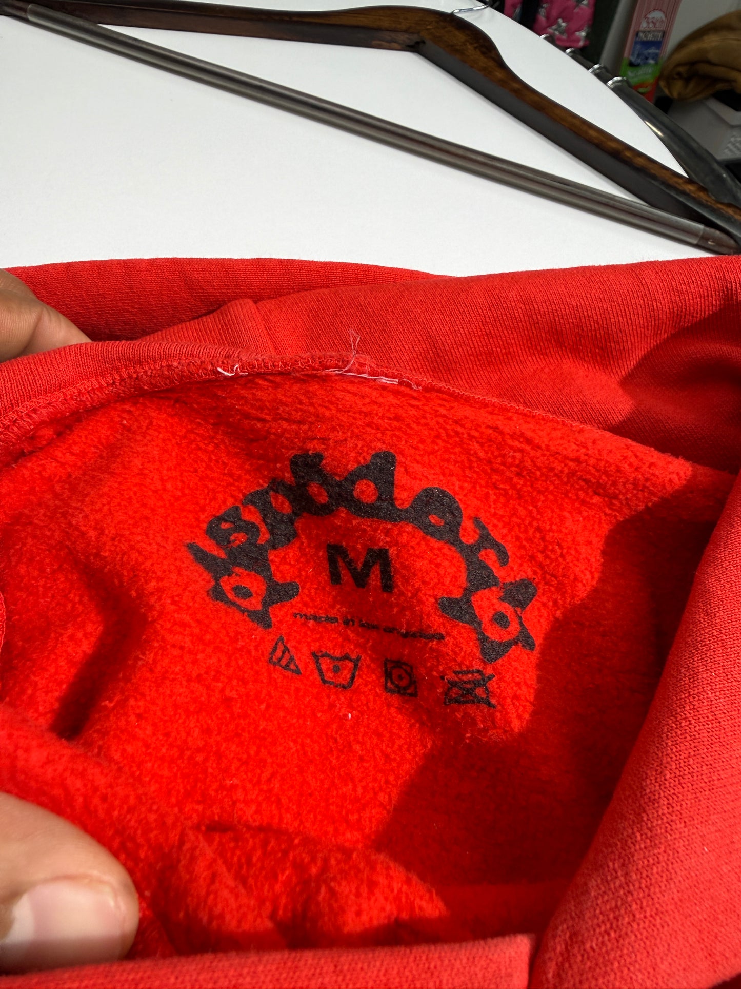 Sp5der P*NK Red V2 Hoodie