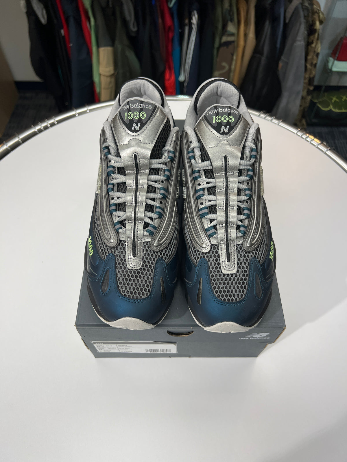 Preowned New Balance 1000 Deep Ocean
