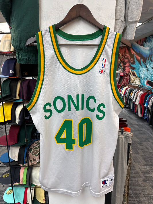 Vintage Champion Seattle Sonics Kemp Jersey