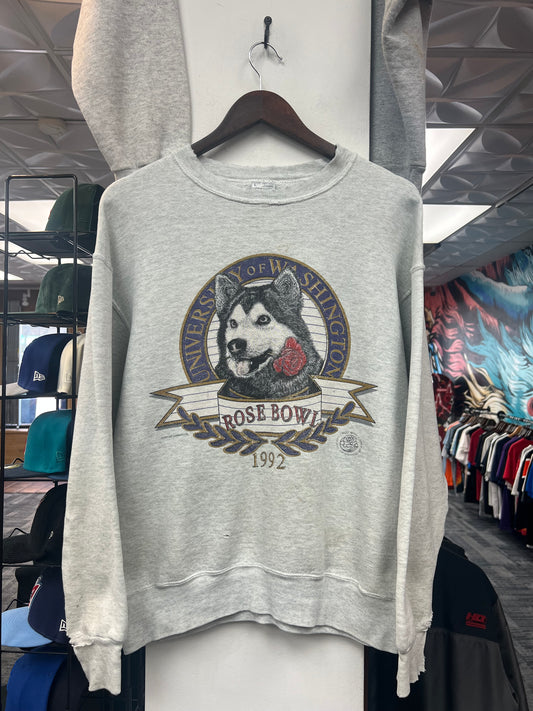 Vintage 92’ UW Rose Bowl Crewneck