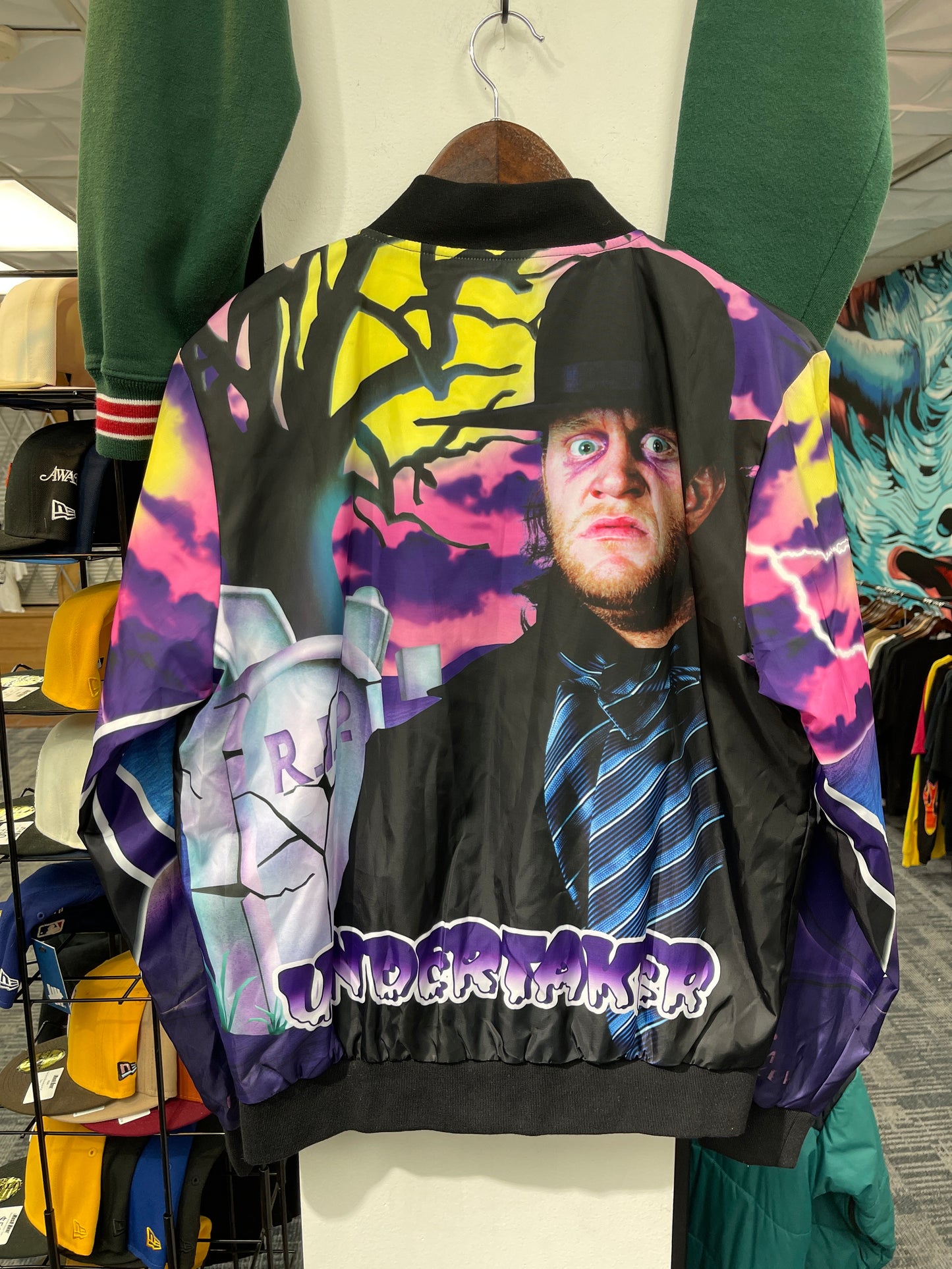 NWT! Undertaker varsity jacket