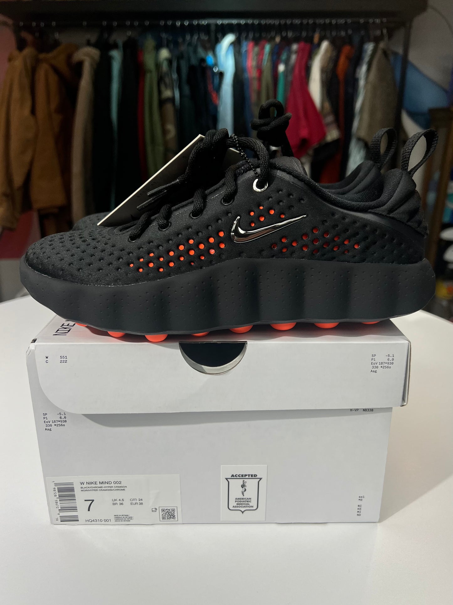 New Nike Mind 002 Black Chrome