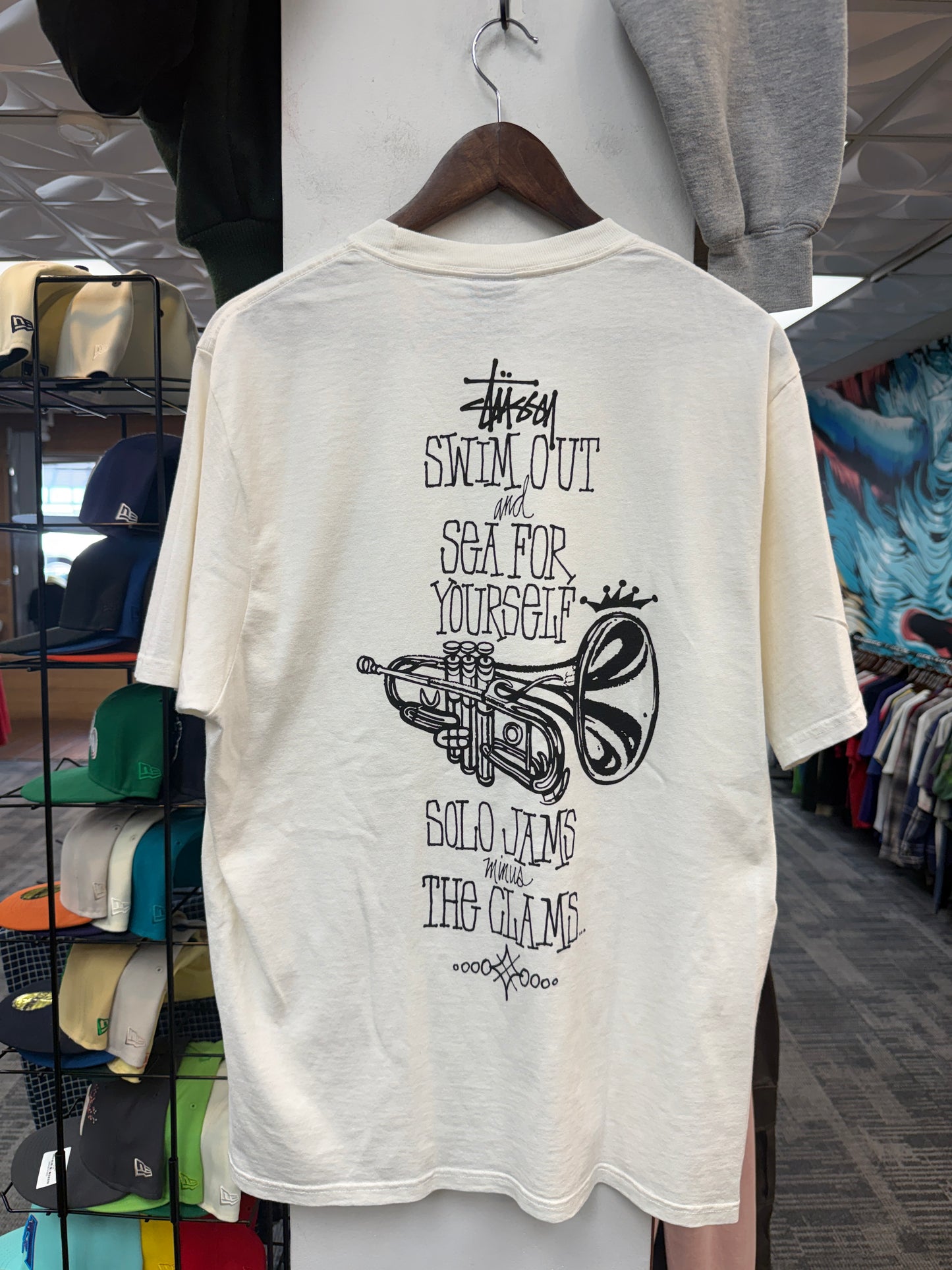 Stussy Swim Out Natural Tee