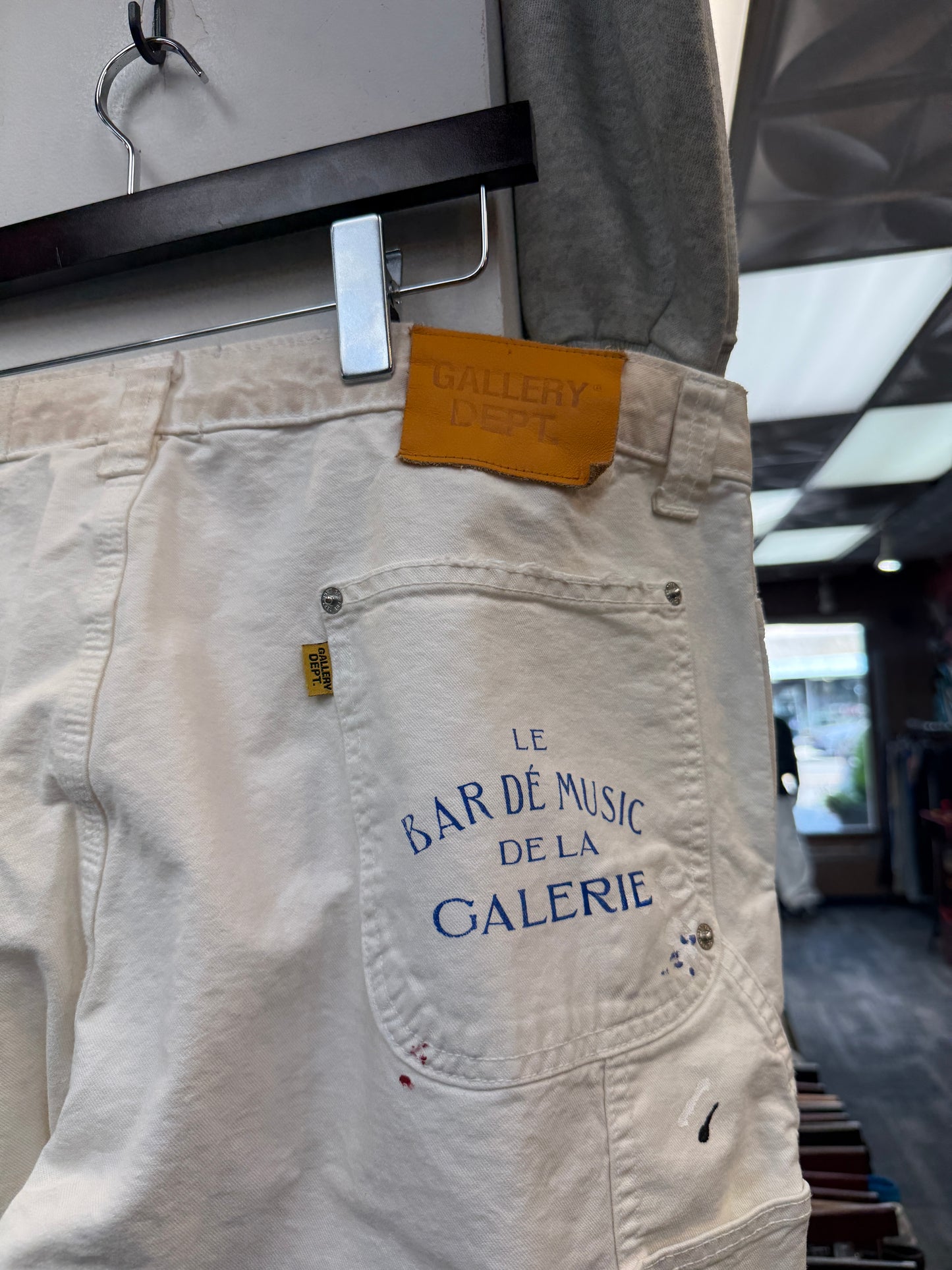 Gallery Dept. Le Bar De Music Painted Carpenter Flare Pants