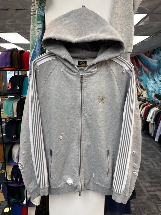 Needles x Nubian Distressed Track Hoodie